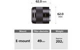 Sony 50mm F1.8 OSS E-Mount Lens