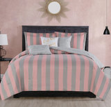 Juicy Couture Cabana Stripe King Size Bedsheet Set Of