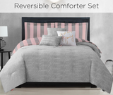 Juicy Couture Cabana Stripe King Size Bedsheet Set Of 6