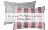 Juicy Couture Cabana Stripe King Size Bedsheet Set Of 6