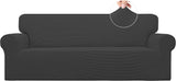 Easy Going Dark Grey Sofa Slip Cover