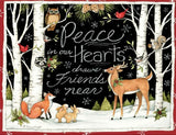 Lang Peace in Our Hearts 18CT Christmas Greeting Card