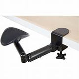 Mountit MI-7145 Black Colour Arm Rest For Desk