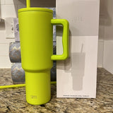 Simple Modern Trek Collection 40OZ Chartreuse Tumbler With Straw