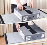 Suoco 4CT Grey Colour Storage Box For Duvet