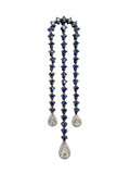 Blue Sapphire Diamond Earring