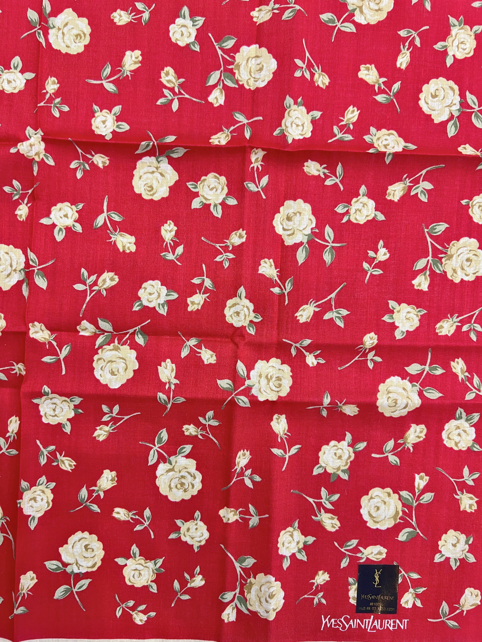 Yves Saint Laurent Cotton Handkerchief Secondary image