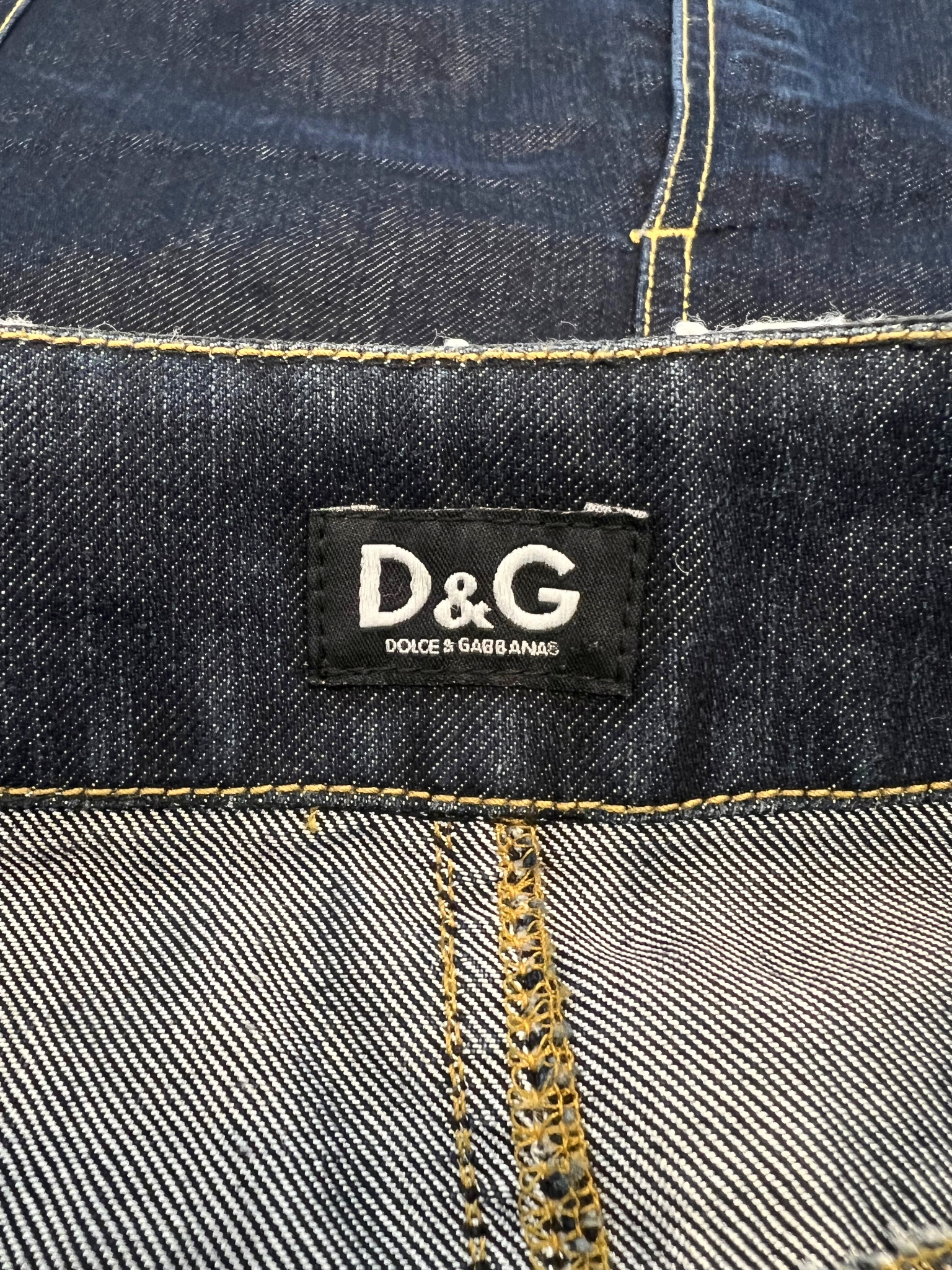Dolce & Gabbana Denim Short Skirt Secondary image
