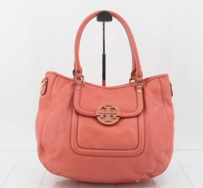 Tory Burch Tote Bag Peach Leather 2 way Main image