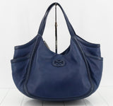 Tory Burch Blue Colour Leather Bag