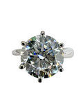 5.08 Carat 18K Lab Grown Diamond Ring