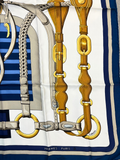 Hermes Coaching Forever Carre 90 Silk Scarf