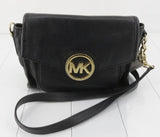 Michael Kors Big Logo Leather Black Colour Shoulder Bag