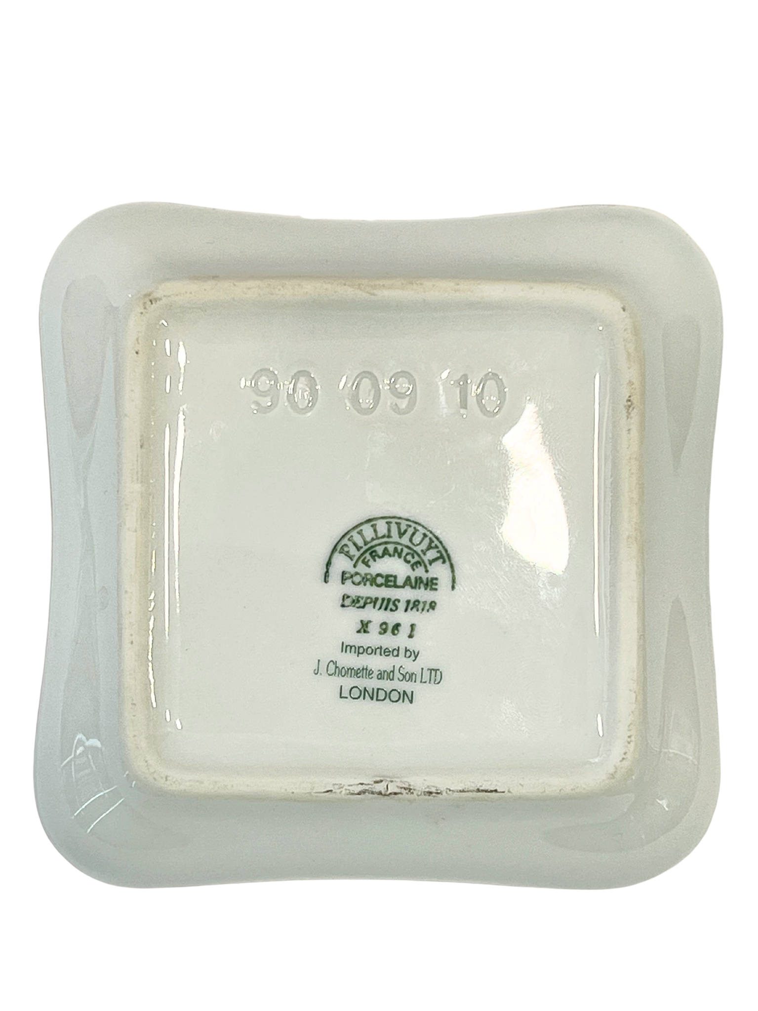 J Chomette & Son Porcelain Trinket Dish Secondary image