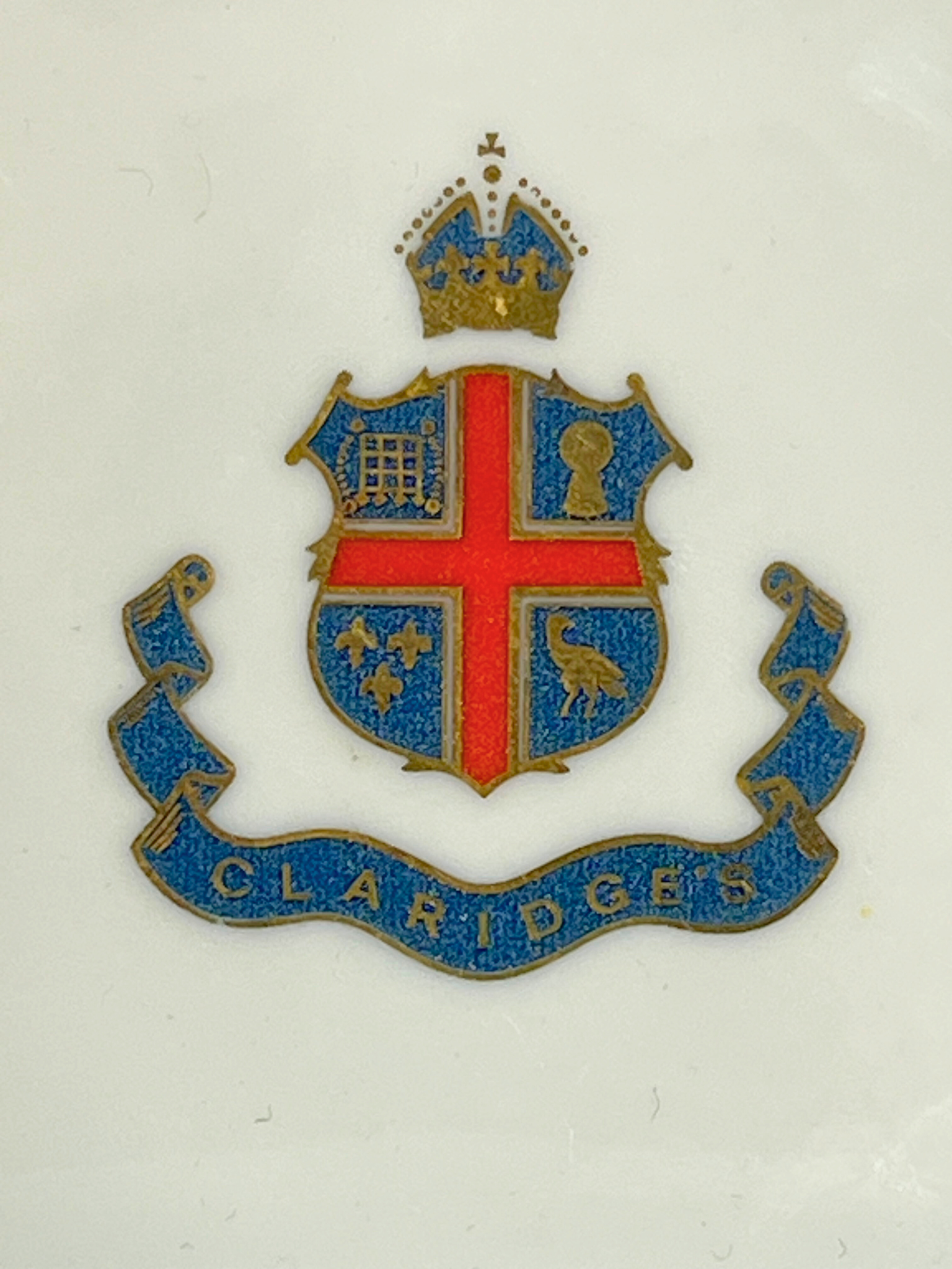 J Chomette & Son Porcelain Trinket Dish