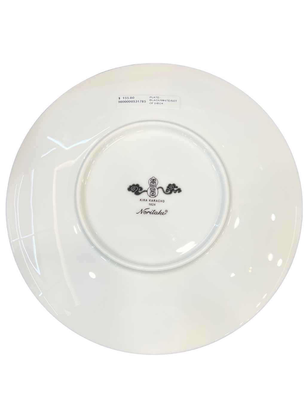 Noritake Kira Karacho Porcelain Plate Set Of 2