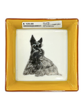 Hermes Scottish Terrier Porcelain PLLlate