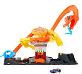 Hot Wheels City Pizza Slam Cobra Attack Playset Hard Toy