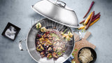 WMF 32x8.5cm 2 Side Handle Wok With Lid