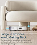 Yeedi Floor 3+ Wet & Dry White Colour Robot Vacuum Cleaner