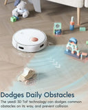 Yeedi Floor 3+ Wet & Dry White Colour Robot Vacuum Cleaner