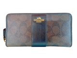 Coach Monogram Leather Long Wallet