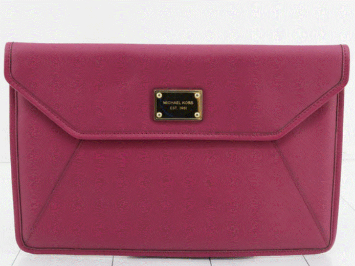 Michael Kors Clutch Bag Pouch Pink Main image