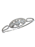 White Gold Diamond Bangle