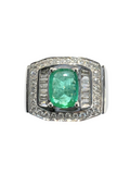 Emerald Diamond Ring