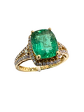 Emerald Diamond RIng