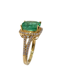 Emerald Diamond RIng