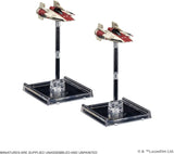 Atomic Mass Games Star Wars X-Wing 2nd Edition Miniatures Game Rebel Alliance SQUADRON STARTER PACK - Strategy Game for Adults and Kids, Ages 14+, 2 Players, 45 Minute Playtime, Made by