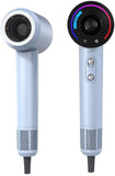 Dibea T30 Pro High Speed Hair Dryer | 300m Negative Ion | 100 Secs Quick Drying | LED Display - Sea Salt Blue