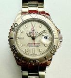 Rolex 169622 Yacht Master Silver Dial Stainless Steel Lady Watch