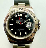 Rolex 16570 Explorer II Automatic Black Dial Stainless Steel Men Watch
