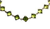18K Yellow Gold Peridot Bracelet