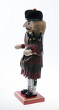 Clever Creations Green Scottish Bagpiper Deco