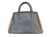 Coach Leather 2 Way Tote Bag