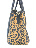 Coach Leather 2 Way Tote Bag