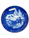 Royal Copenhagen 2002 Christmas Collection Plate