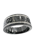 Gucci Ceramic Ring With White Gold