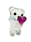 Swarovski Miniature Bear With Heart
