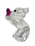 Swarovski Miniature Bear With Heart