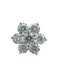 Round Brilliant Cut 3.33 Carat Diamond Earring