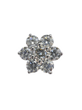 Round Brilliant Cut 3.33 Carat Diamond Earring