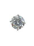 Lab Grown 3.37 Carat Diamond Earring