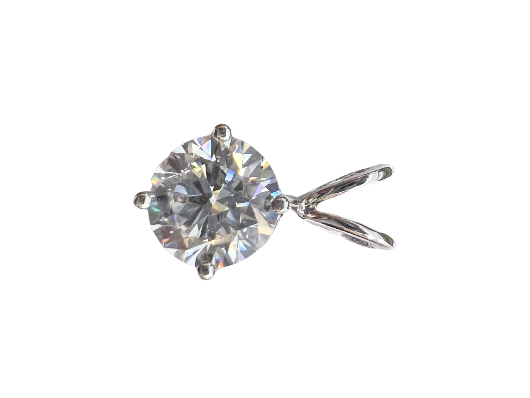 Emerald White Gold Diamond Ring
