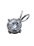 Lab Grown 1.69 Carat Diamond Pendant