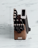 Ninja NerverDull 15 Piece Premium Knife System With Walnut Block