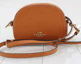 Coach Mini Serena Crossbody Bag In Crossgrain Leather Orange